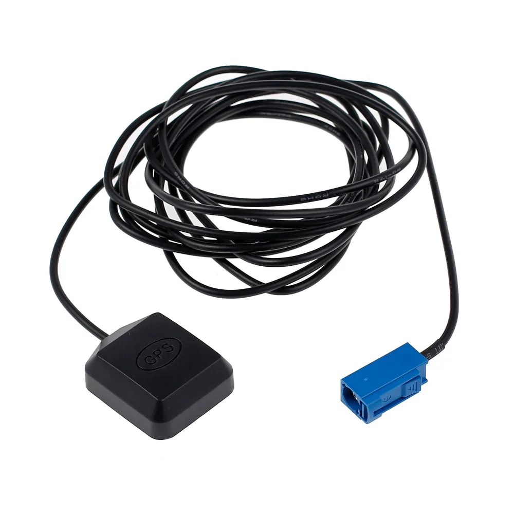 Антенна Justech gps Satnav для AUDI VW RNS2MFD2 Benz Audi Seat Mercedes Vauxhall Chrysler RHCP RG174 28 дБ антенна|Антенны|
