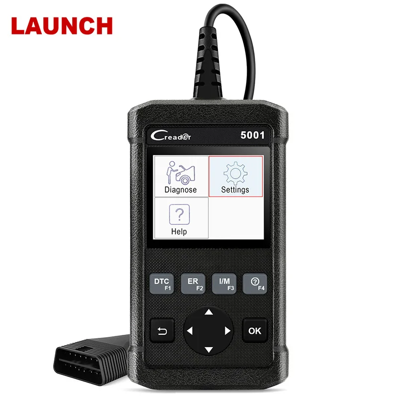 Launch X431 OBD2 сканер CR5001 автомобильный диагностический инструмент OBD2 чтение чистого кода двигателя диагностический Автомобильный сканер для OBD2 автомобилей