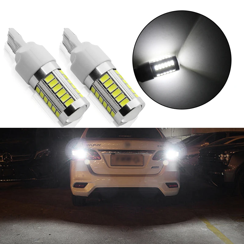 2 шт. T20 7443 W21/5 Вт 33 SMD 5730 светодиодный автомобильный сигнал поворота