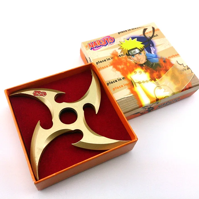 3 стиль наруто аниме саске Shuriken дартс сплава цинка косплей горький с коробкой