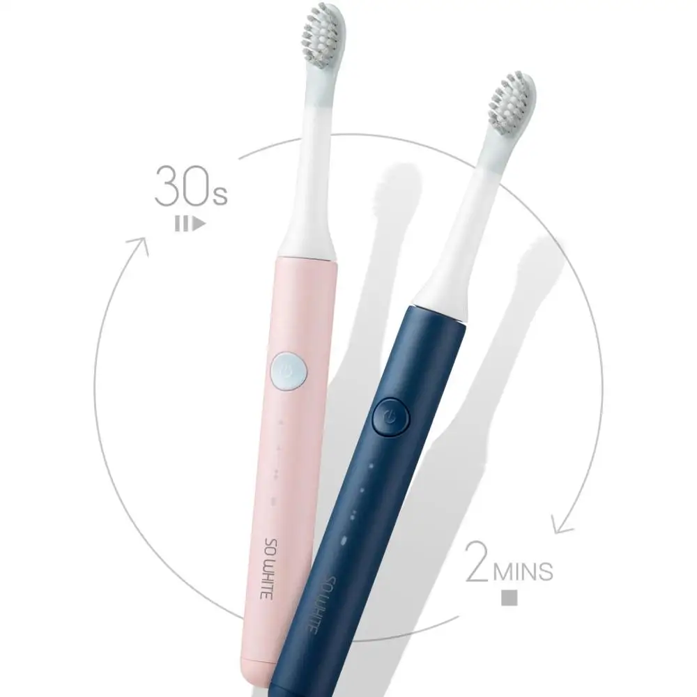 Оригинальная Xiaomi SO WHITE EX3 USB зарядка звуковая электрическая зубная щетка