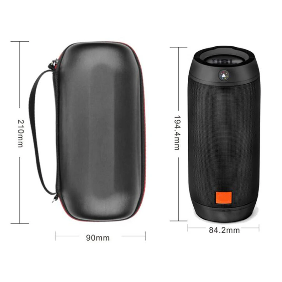 Последним для JBL pulse2 Bluetooth Динамик путешествия Защитный EVA Кожаный Чехол Открытый