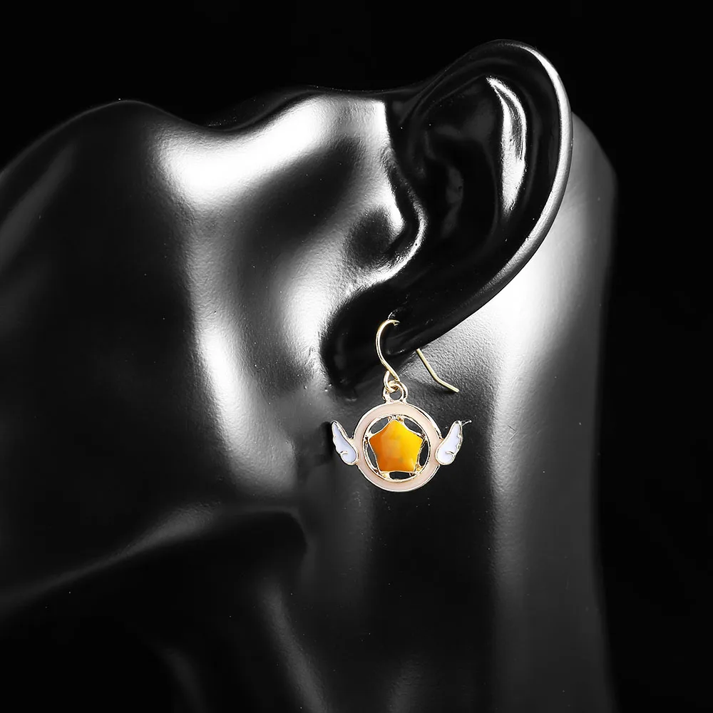 Модные украшения интимные аксессуары мультфильм Сейлор Мун эмаль Крыло ангела