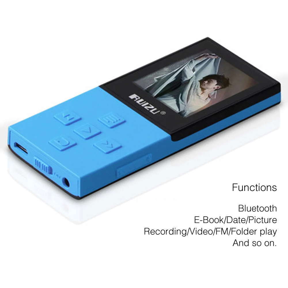 RUIZU X18 оригинальный 8G спортивный мини MP3 плеер Bluetooth 4 0 2018 без потерь рекордер fm