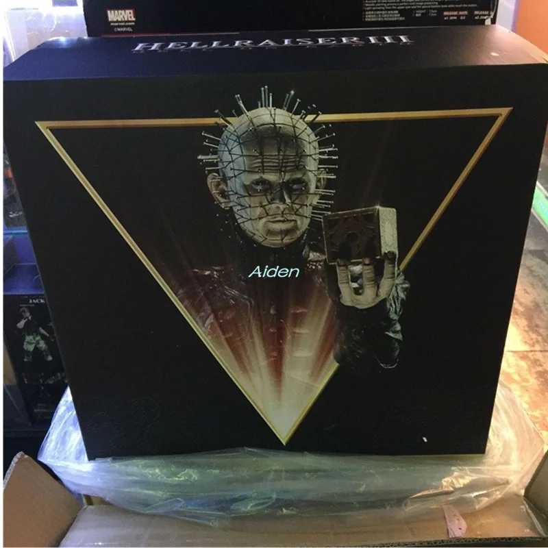 2" Hellraiser III: Hell on Earth статуя Pinhead бюст креативный полноразмерный портрет PF Art ремесло GK фигурка игрушка 53 см B1064