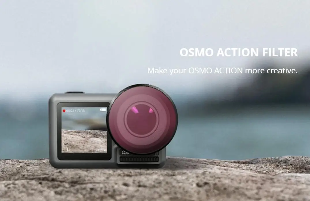 Набор фильтров PGYTECH Osmo для экшн камеры DJI OSMO|Фотофильтры объективов| |
