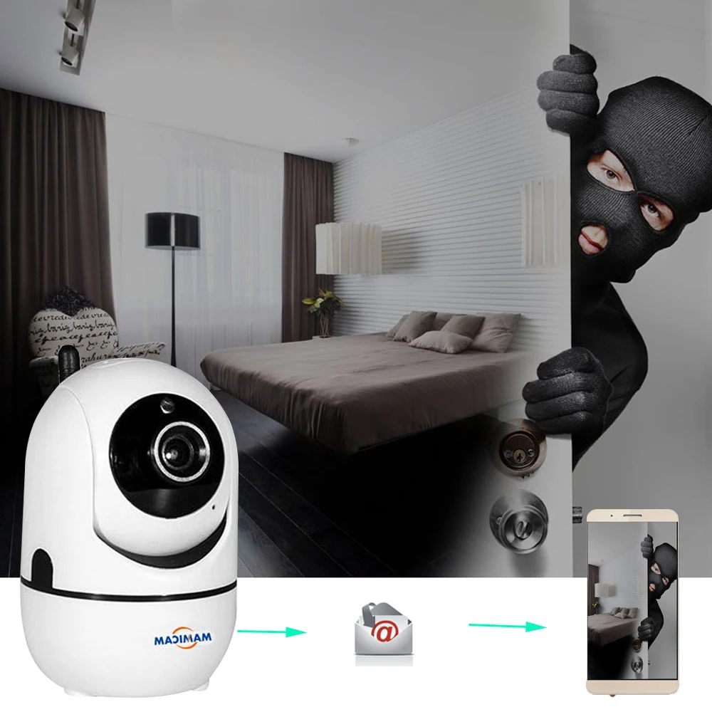 1080P Беспроводная IP Wi-Fi камера Облачное хранилище интеллектуальное автоматическое слежение за человеком Домашняя безопасность CCTV сеть мини-камера
