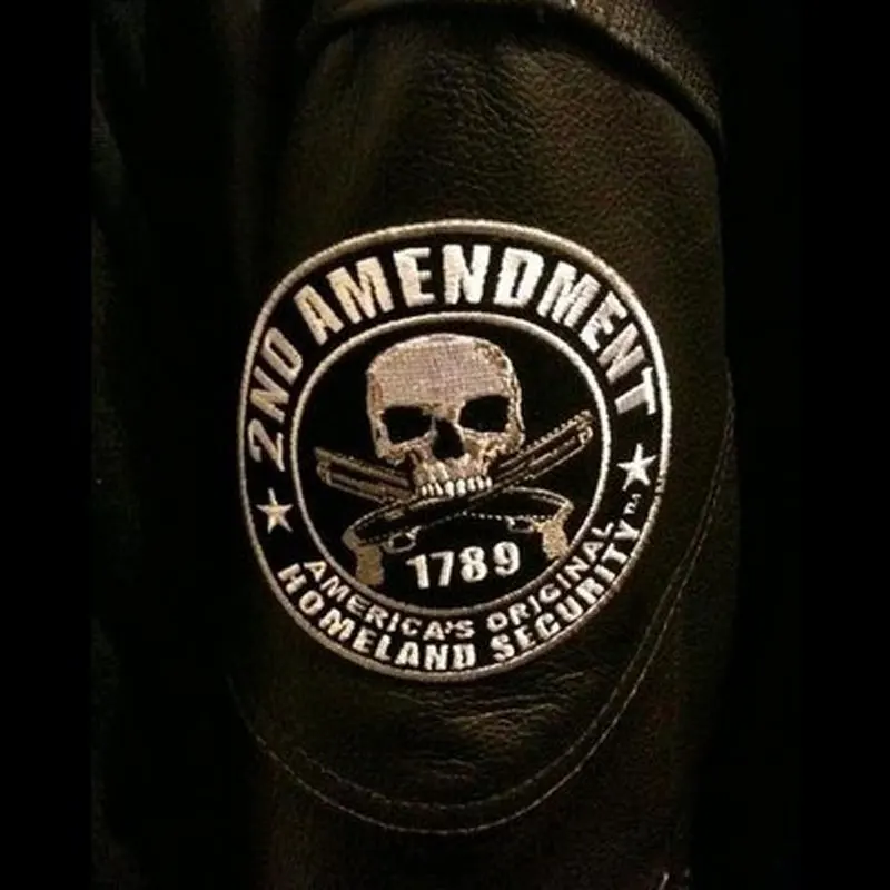 

Badge Spot Homeland Security Embroidery Diameter 10 Cm Double Sided Stick Armband