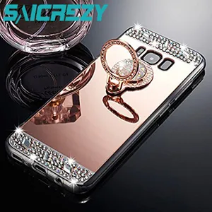 Блестящий зеркальный чехол для Samsung Galaxy S8, A50, Note 8, 9, чехол для J7, J5, J3 2017, A5 2017, S10, S9, S21 Plus, J4, J6, A6, A8, A7 2018, чехол для телефона