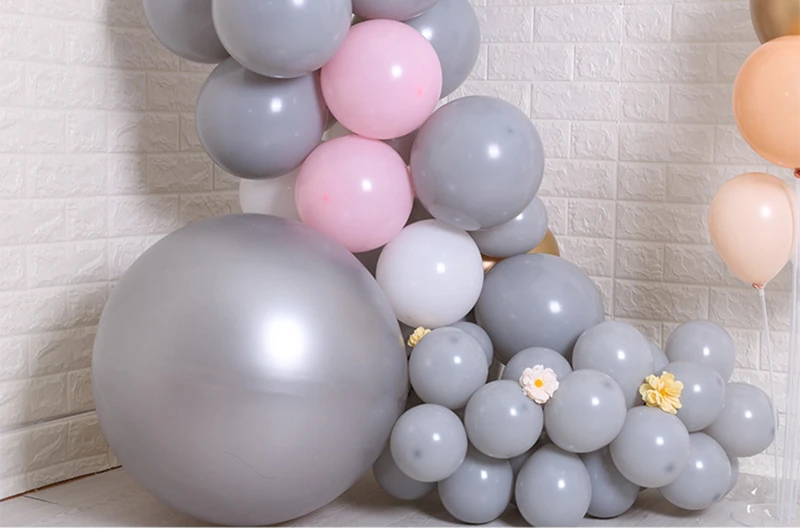 10 шт. серый Макарон &quotМакарон с конфетами пастельные Красочные для Baby Shower или