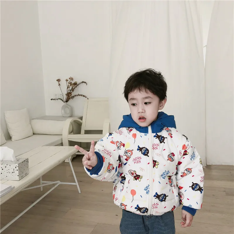 Celveroso Girls boys winter jackets fashion cartoon Clothing coat baby girl warm casual Outerwear Sesame Street Kids jackets