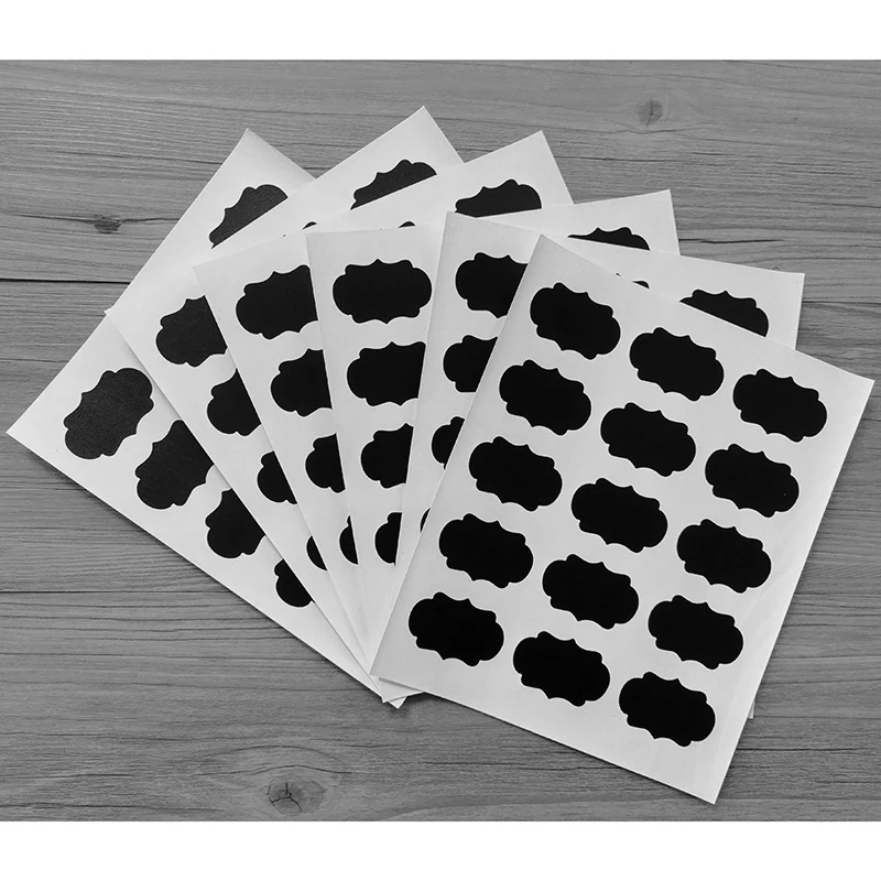 90 шт./компл. наклейки для доски крафтовые кухонные банки Органайзер многоразовые