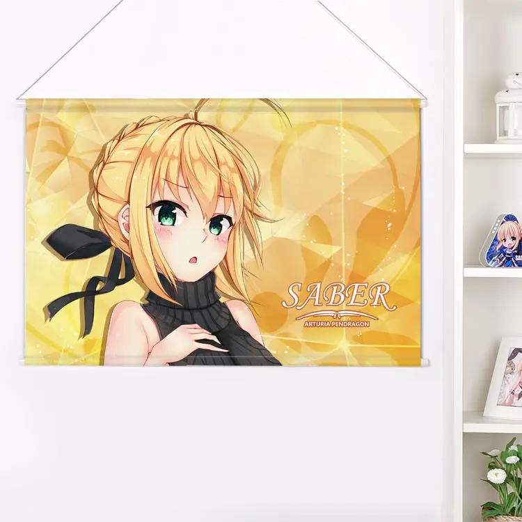 Плоский Новый японский аниме мультфильм Fate/Большой заказ саблей персиковый Кожа