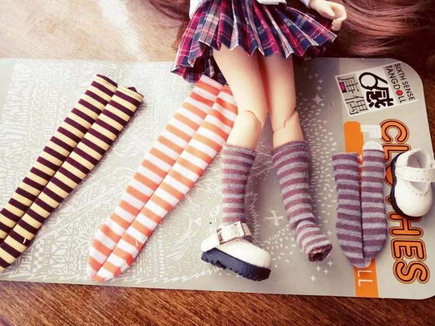 

New styles Festival Gifts Sock Stockings Casual clothes accessories For BB Liccca 1:6 Doll BBI00703
