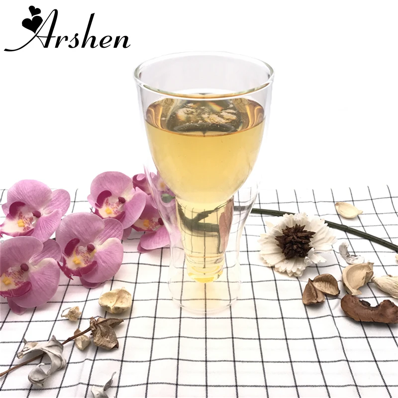 Высококачественная силиконовая кружка Arshen для пива с двойными стенками 350 мл