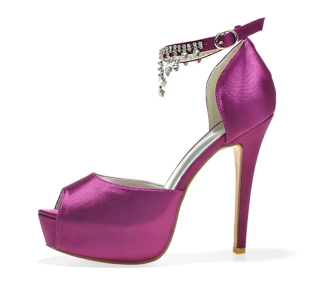 Женские туфли на платформе с высоким каблуком д 'Орсе открытым носком и