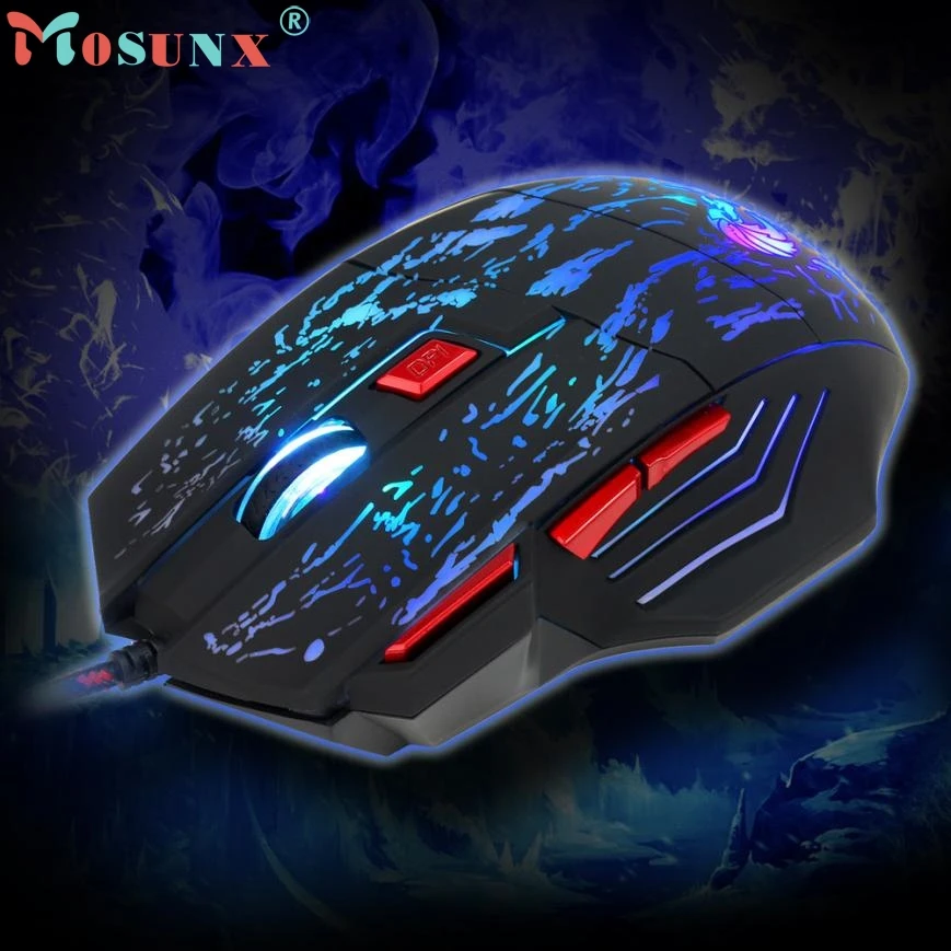 Мышь Raton профессиональная 7 кнопок 5500DPI USB Оптическая Проводная игровая мышь