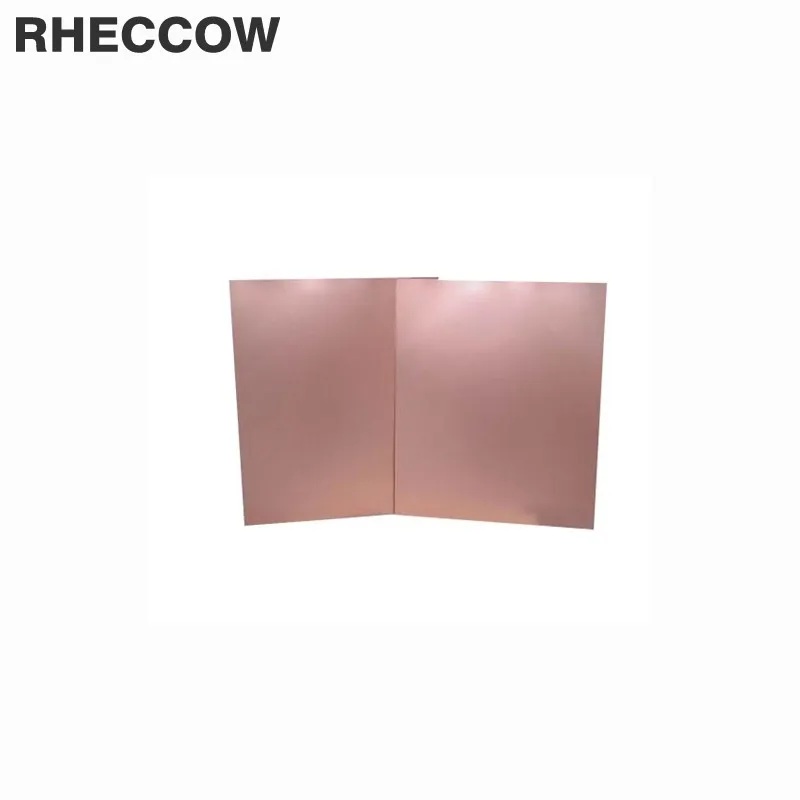 RHECCOW односторонняя 15*20 см FR4 чистая печатная плата с медным плакированным