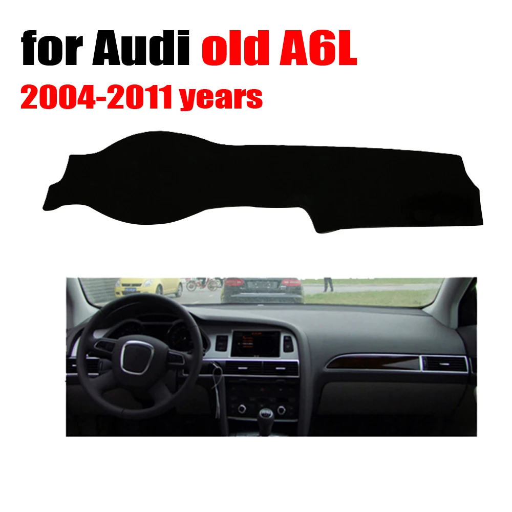 RKAC крышка приборной панели автомобиля коврик для Audi старый A6L 2004-2011 лет левый руль