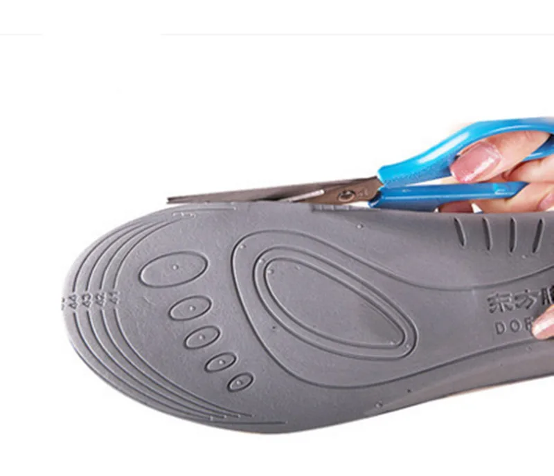 Спортивные стельки с эффектом памяти амортизирующие вставки из пены дышащие для