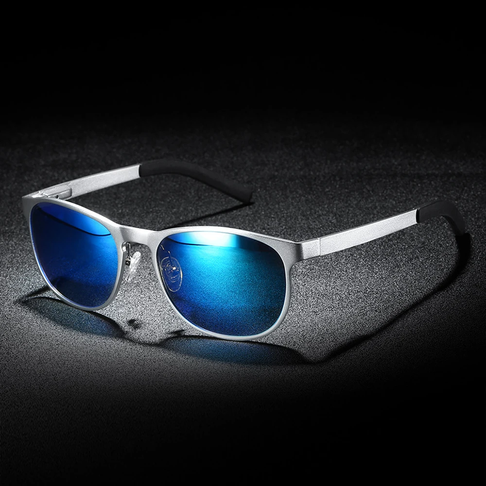 Очки солнцезащитные поляризационные зеркальные с диоптриями от 1 до 6|Мужские
