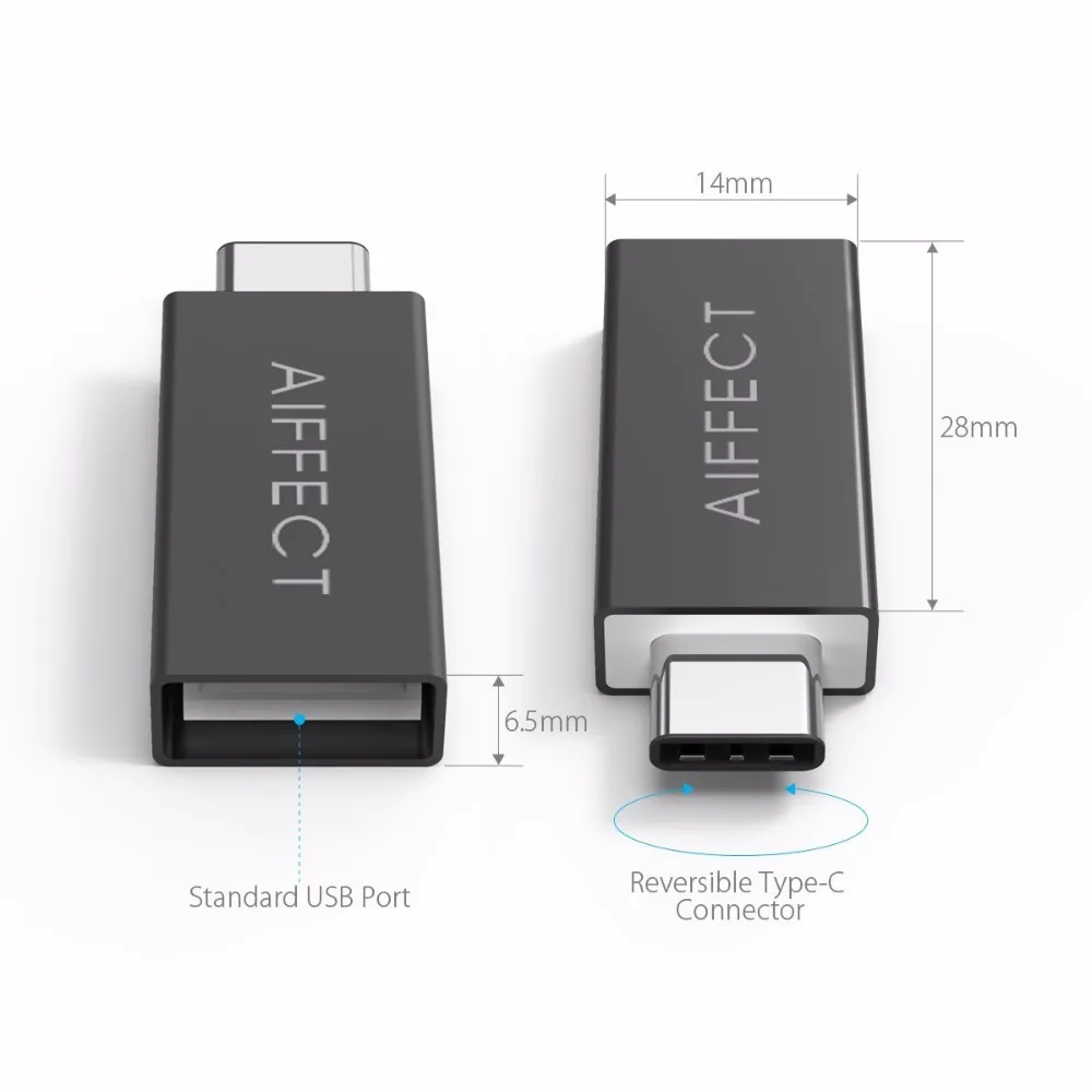 AIFFECT type-C к USB 3 0 OTG кабель адаптер Тип C конвертер для samsung huawei Xiaomi 5 | Мобильные