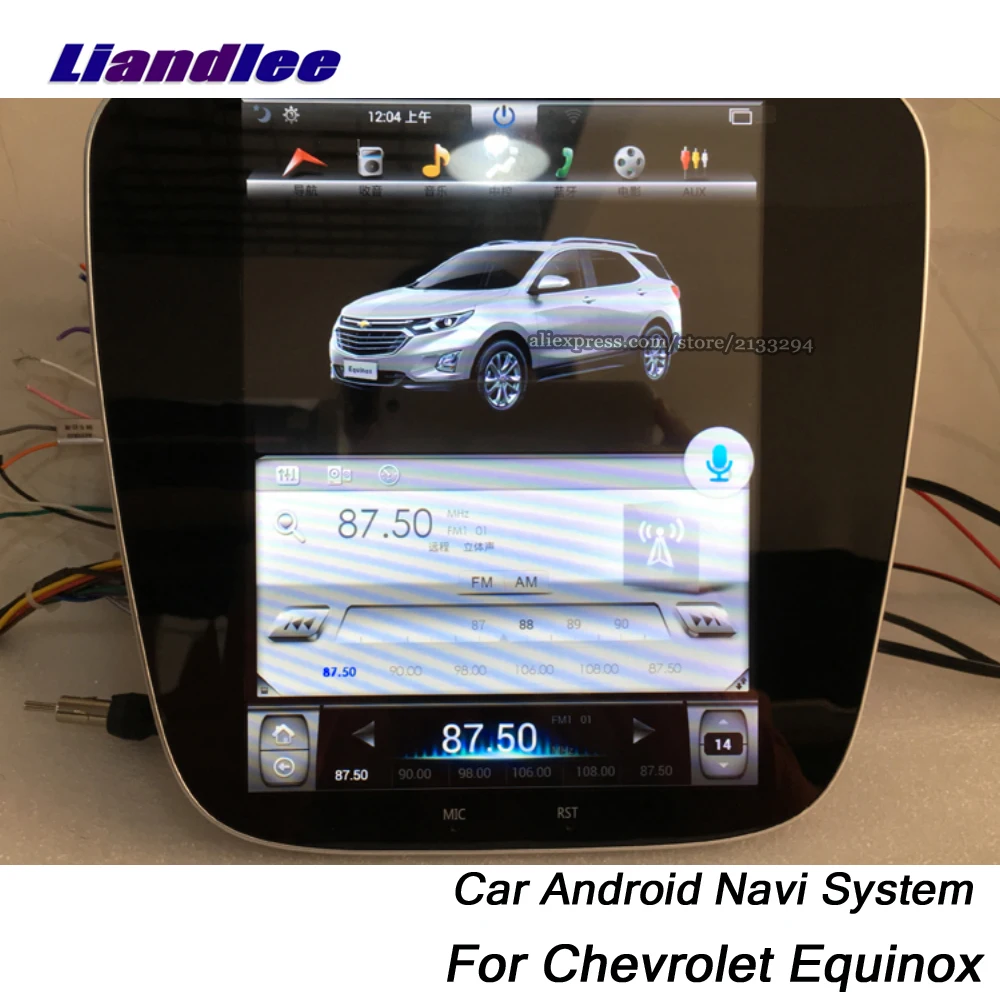 Liandlee Для Chevrolet Equinox~ Android Мультимедиа gps автомобиль стиль стерео радио Carplay Wi Fi карта навигатор навигации