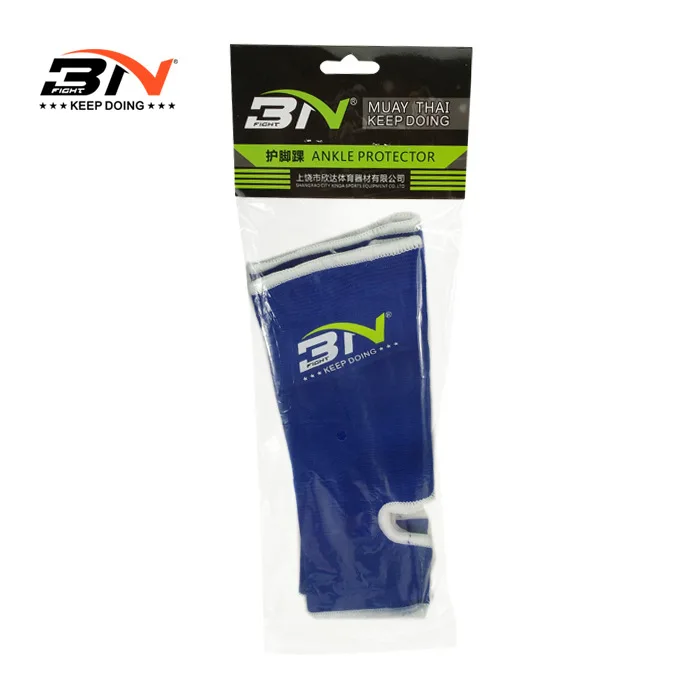2 Pcs Blue 1 пара боксерская поддержка лодыжки сильная подножка эластичная защита щиколотки противоскользящие беговые Sprain Предотвращение Спорт Фитнес-защита - Цвет: 2 Pcs Blue