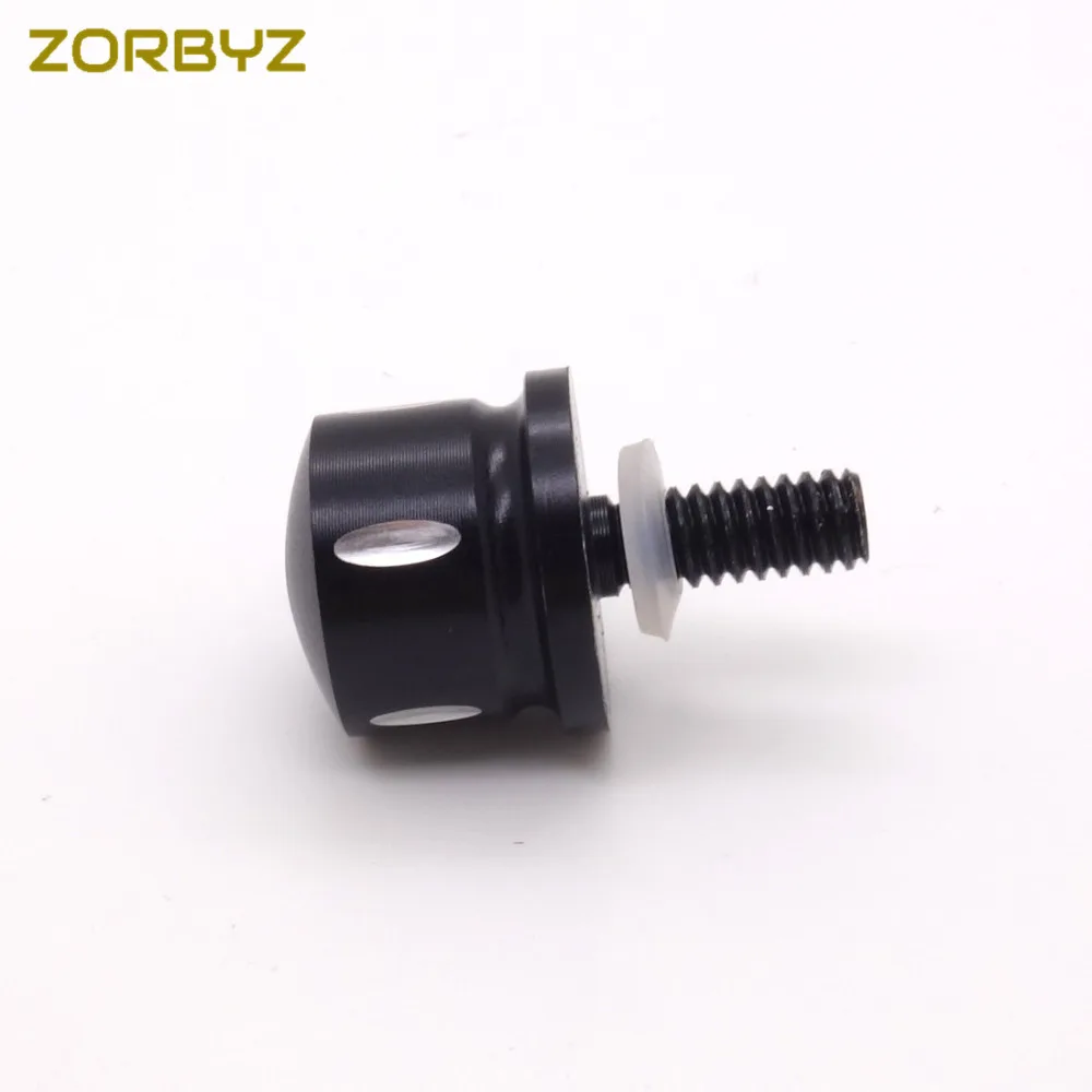 ZORBYZ мотоциклетная черная кромка алюминиевое сиденье болт вкладыш винтовое