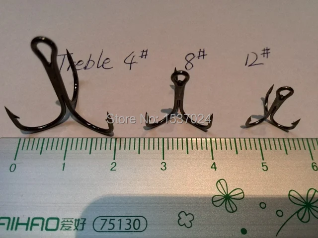 2018 Новый 35647 круглый тройной крючок 80 шт. высокое качество фабричное
