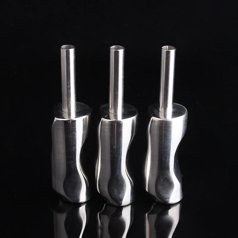 1 шт. 25 140mmstainless Сталь татуировки сцепление с задней стволовых Профессиональные татуировки ручки татуировки Трубы подсказки