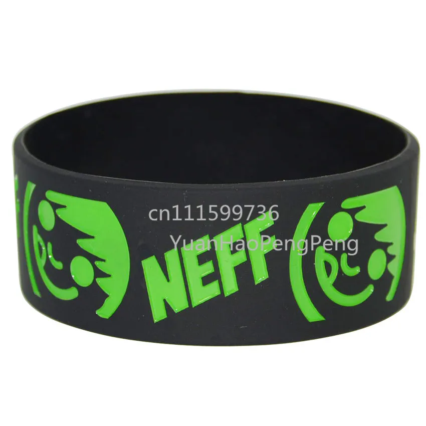 25 шт./лот Neff Smile Face силиконовый браслет | Украшения и аксессуары
