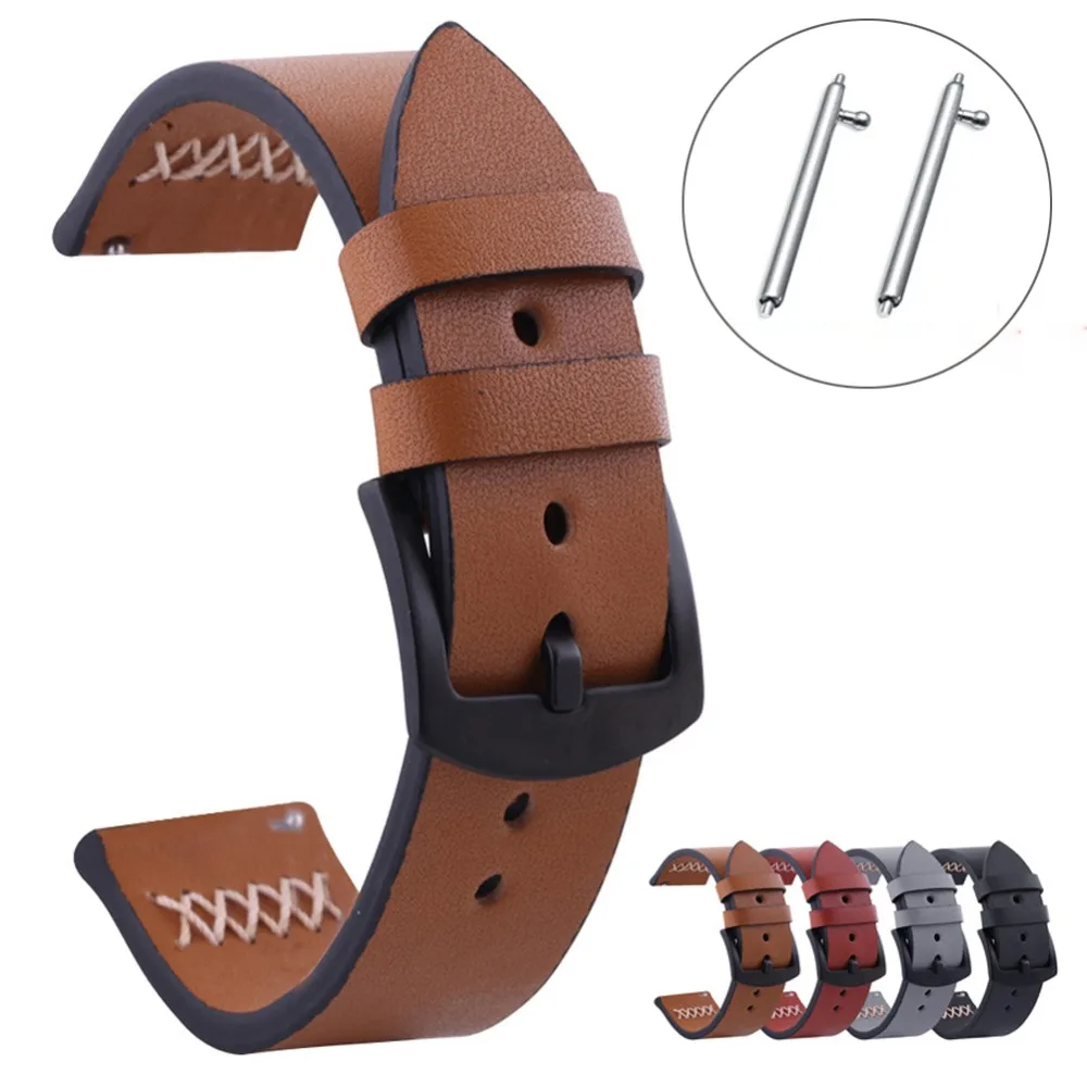 Кожаный ремешок для часов Ремешки наручных iwatch Apple Watch 4/3/2/1 Кварцевые Спортивные
