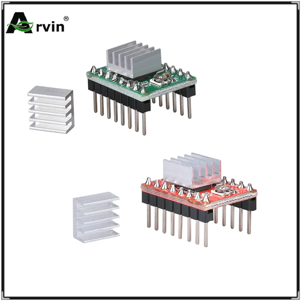 4 шт./лот 3d принтер части StepStick DRV8825/A4988 Драйвер шагового двигателя Перевозчик Reprap