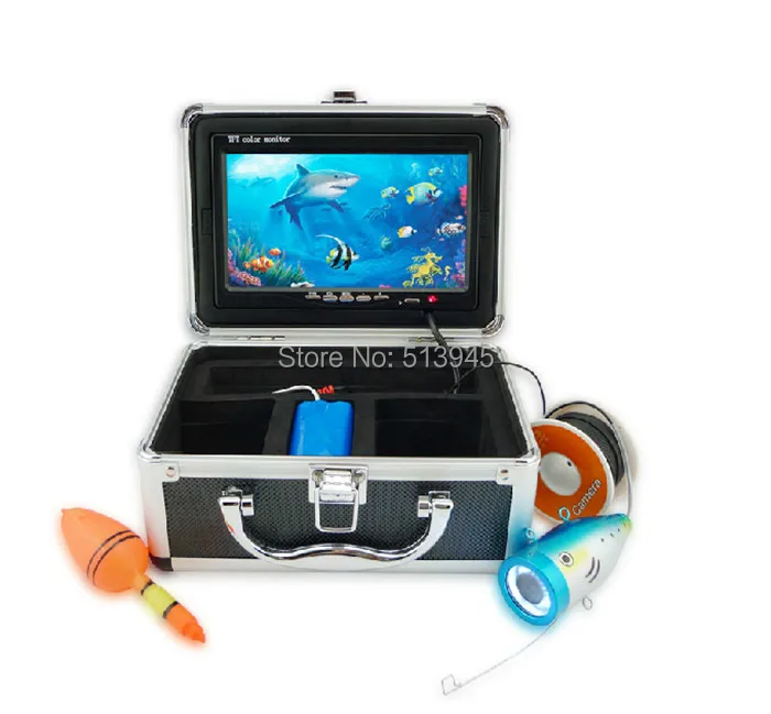 Новый 7 &quotTFT LCD Подводной Рыбалки Камеры Fish Finder Видеокамеры HD 1000TV Линии 15 м длина