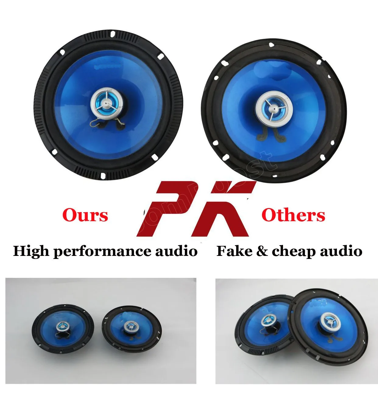 2 шт. бесплатная доставка автомобильный рожковый динамик 6 5 дюйма коаксиальный