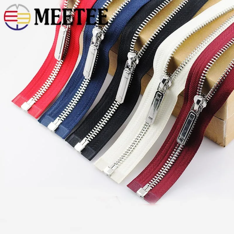 Cremallera Metal 8 # двойной ползунок Металлические молнии Экологичная открытая молния
