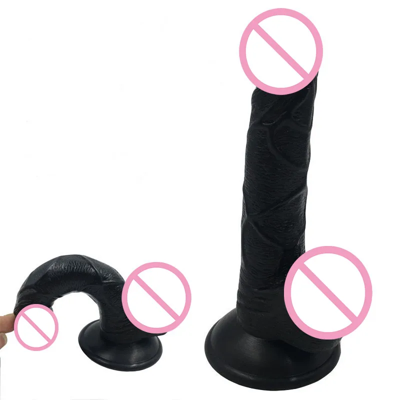 Realistic Dildos Anal Dildo Female Stimulation G-Spot Penis Erect Dick Cock Butt Plug with Suction Cup for Women | Красота и здоровье