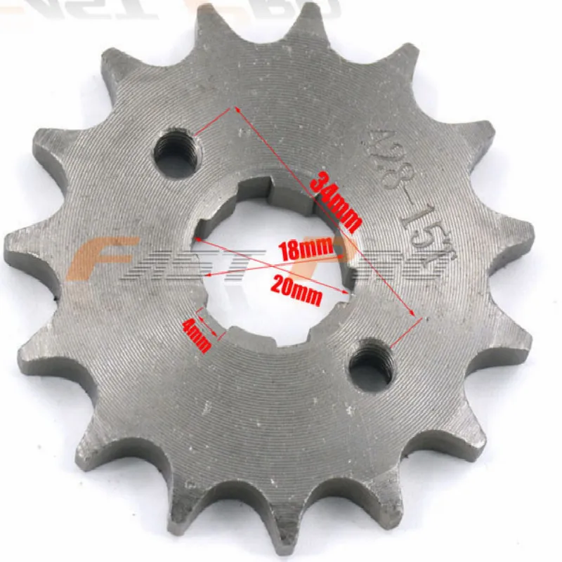 

metal gear inner diameter 20MM 11-19teeth free shipping