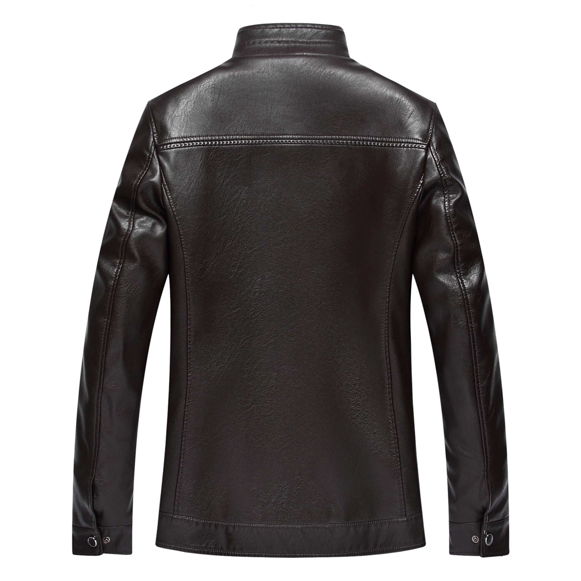 

1718 New Fashion SpringClothes Leather Jacket Autumn Young Men's casual and Thin Leather Jacket Coat