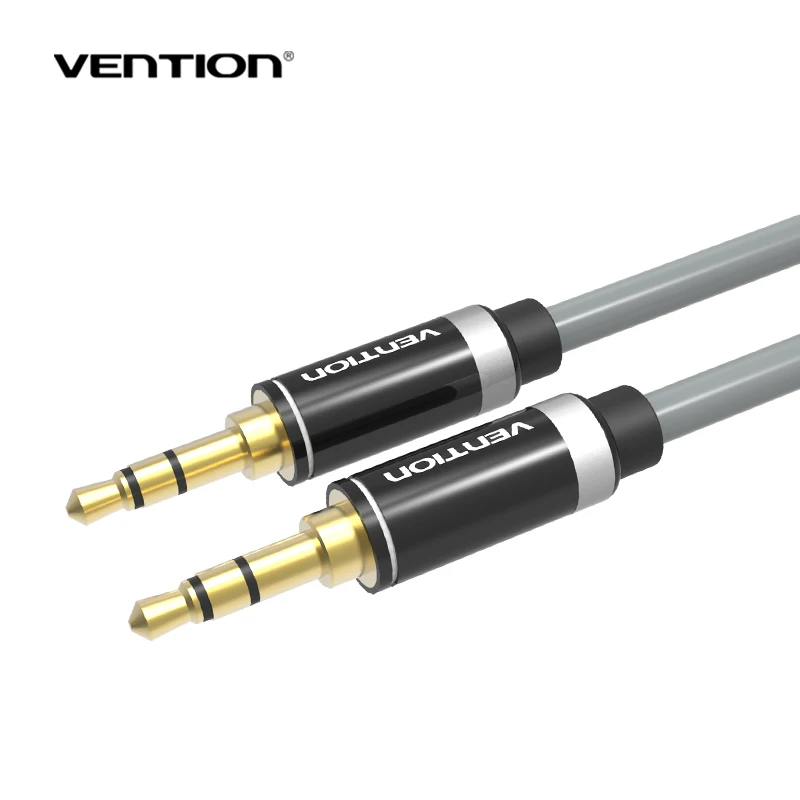 Последовательный кабель P460AC Vention 0 5 ~ 2 метра AUX Audio 3 мм штекер на позолоченный для