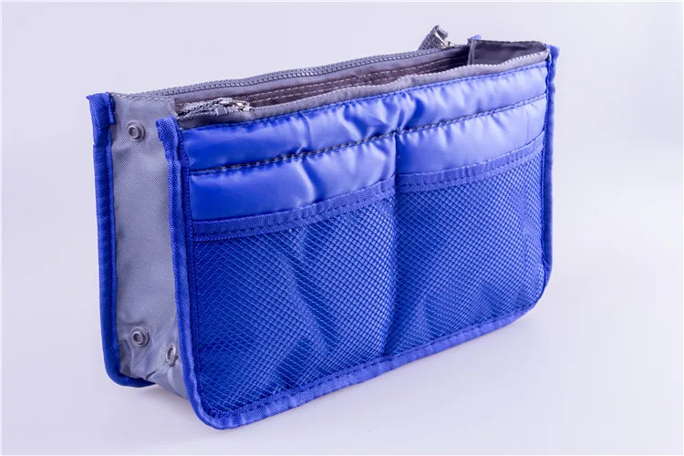 Royal blue Популярная косметика, сумка, сумочка для косметики, сумка-Органайзер, женская сумка, женская маленькая дорожная сумка-Органайзер, Женский моющийся косметический Чехол - Цвет: Royal blue
