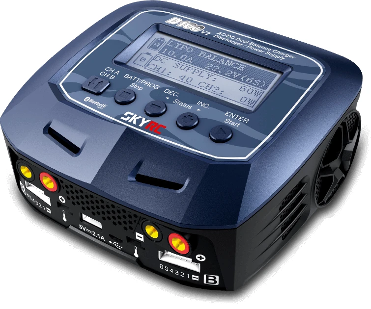Двойное балансирующее зарядное устройство D100 V2 AC/DC устройство/источник питания
