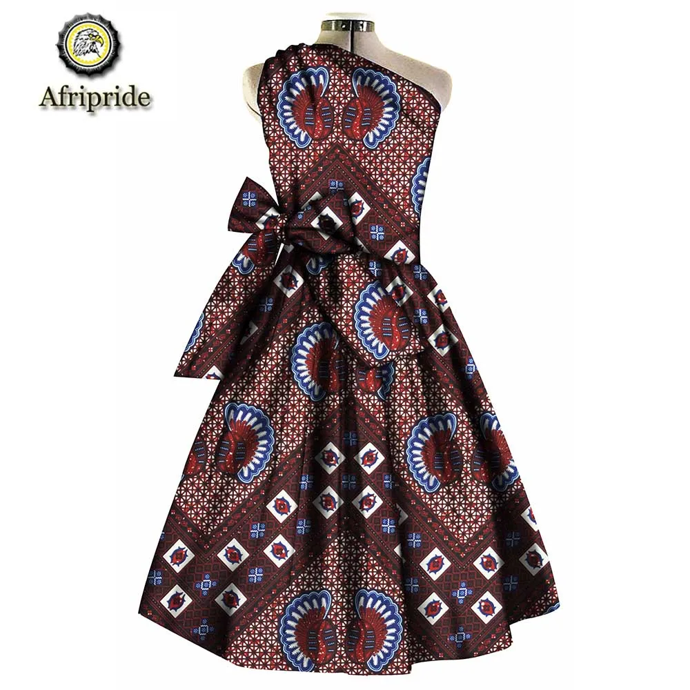 2019 Африканское платье Частный заказ Весна Дашики Чистый хлопок Анкара принт