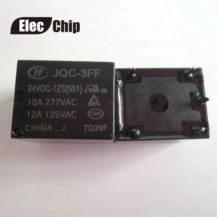 5 шт./лот реле мощности HF3FF JQC 3FF 5VDC 1ZS 9VDC 12VDC 10A250VAC 5pin| |