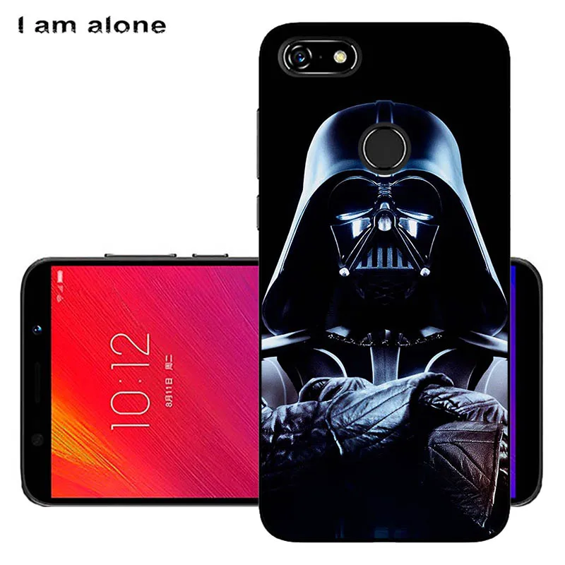 Чехлы для телефонов I am alone для lenovo A5, 5,45 дюймов, ТПУ, модные, милые, цветные, с рисунком, чехлы для мобильных телефонов lenovo A5