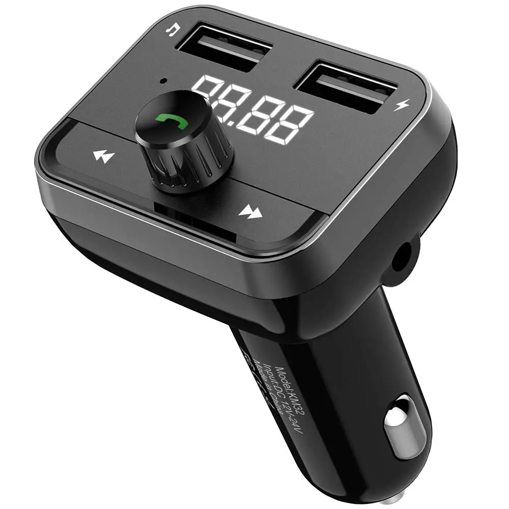 Nulaxy беспроводной Bluetooth громкой связи вызов FM передатчик модулятор V4.2 EDR радио