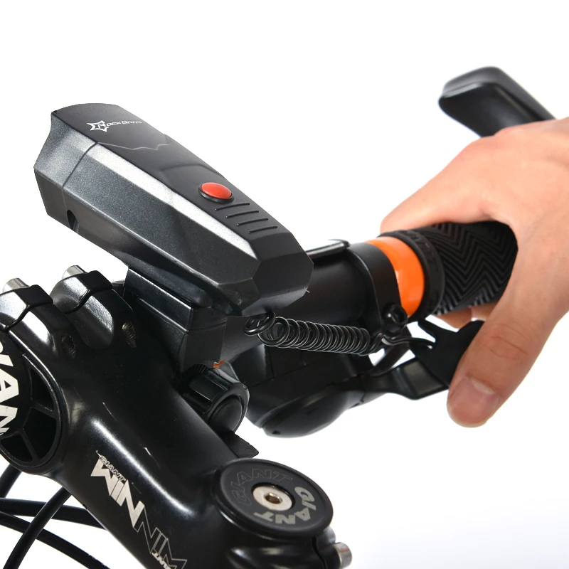 ROCKBROS велосипедный колокольчик велосипедные рожки электронный руль кольцо