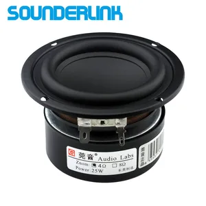 Sounderlink Audio Labs 3 ''25 Вт сабвуфер, низкочастотный динамик с басами, драйвер динамика 3 дюйма, полный диапазон 30 Вт, 2 шт.партия