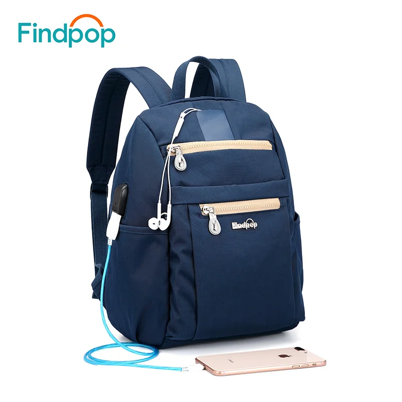 Рюкзак Findpop для женщин и студентов водонепроницаемые школьные сумки девочек